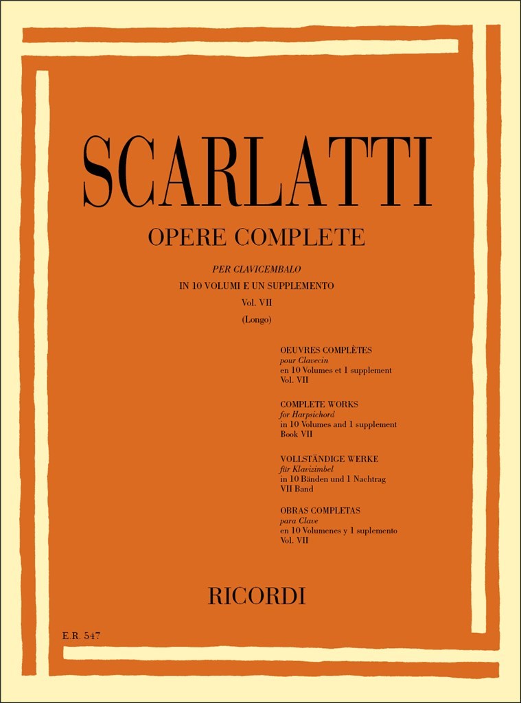 Opere Complete Per Clavicembalo Vol. VII